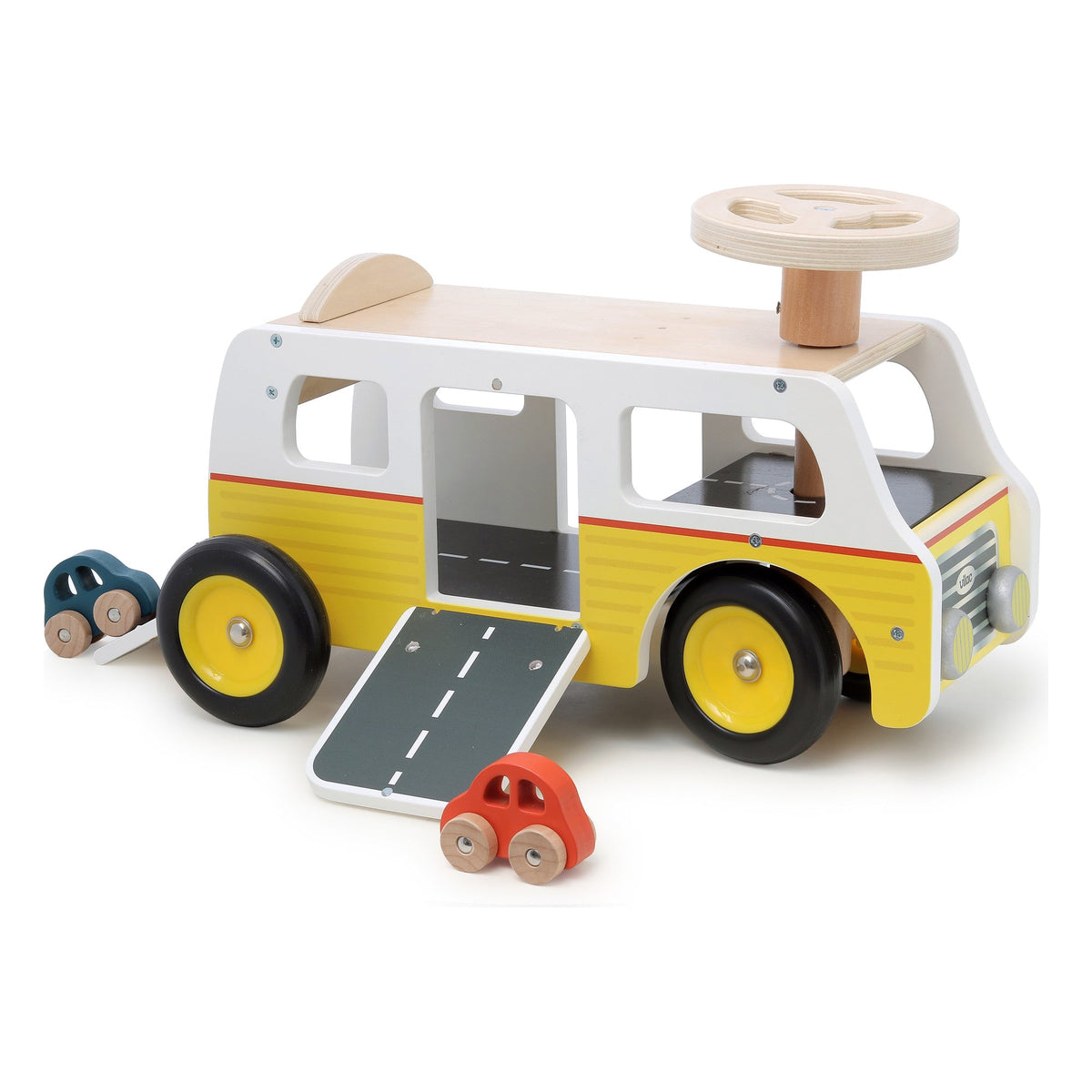 Wooden Ride-On Van