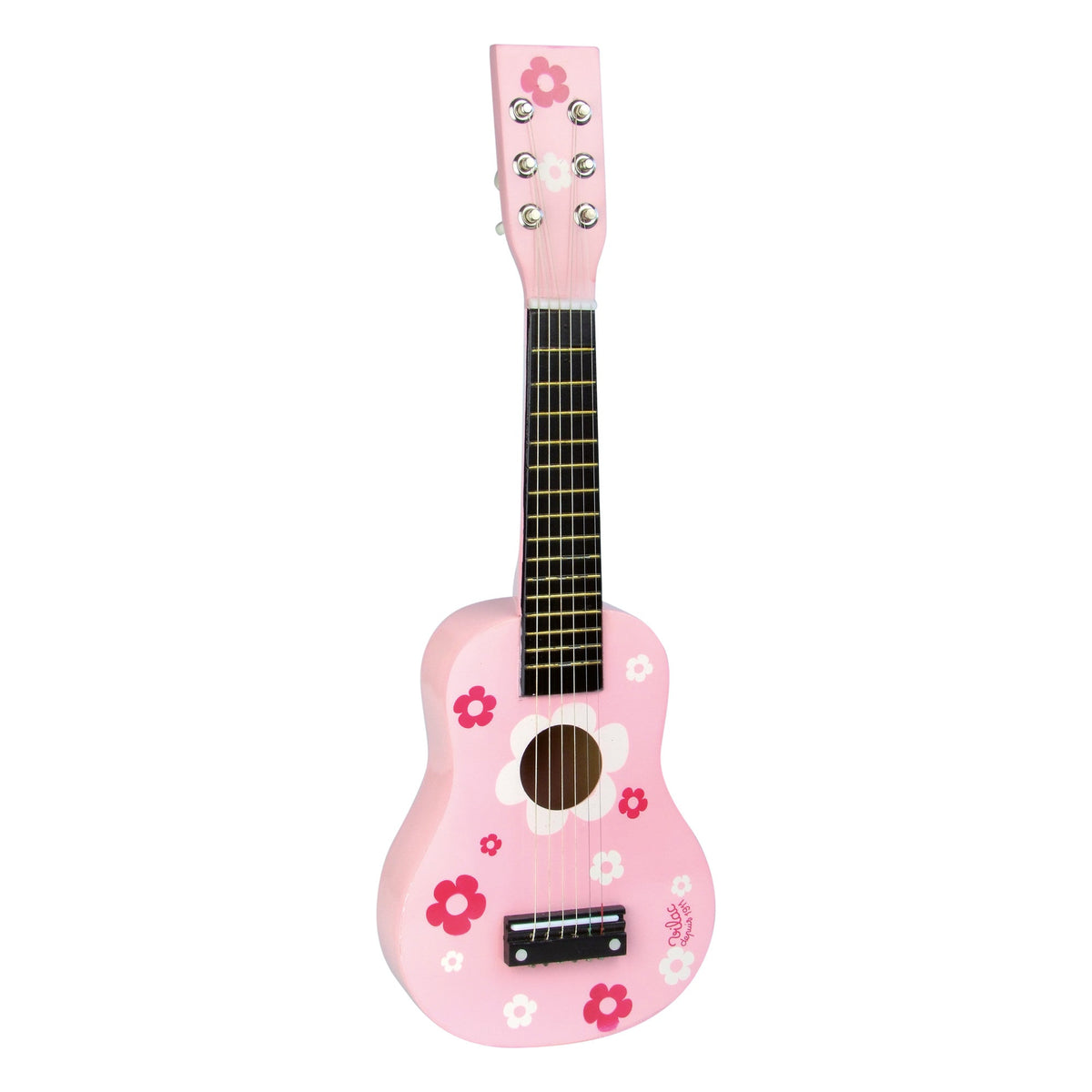 Floral Wooden Guitar