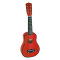 Red Wooden Guitar