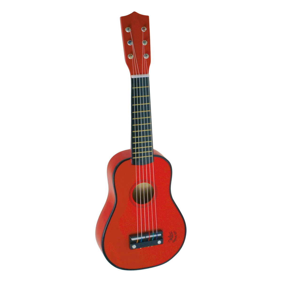 Red Wooden Guitar
