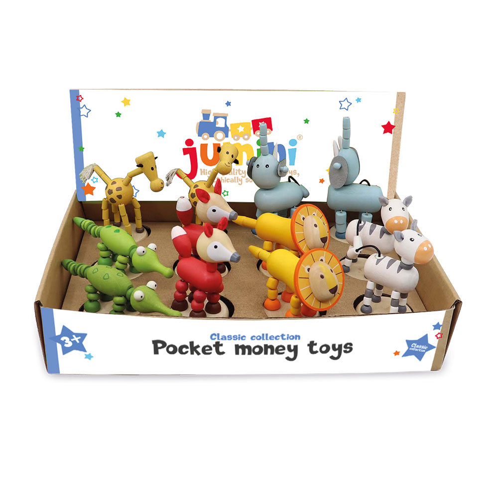 Wooden Push Puppets