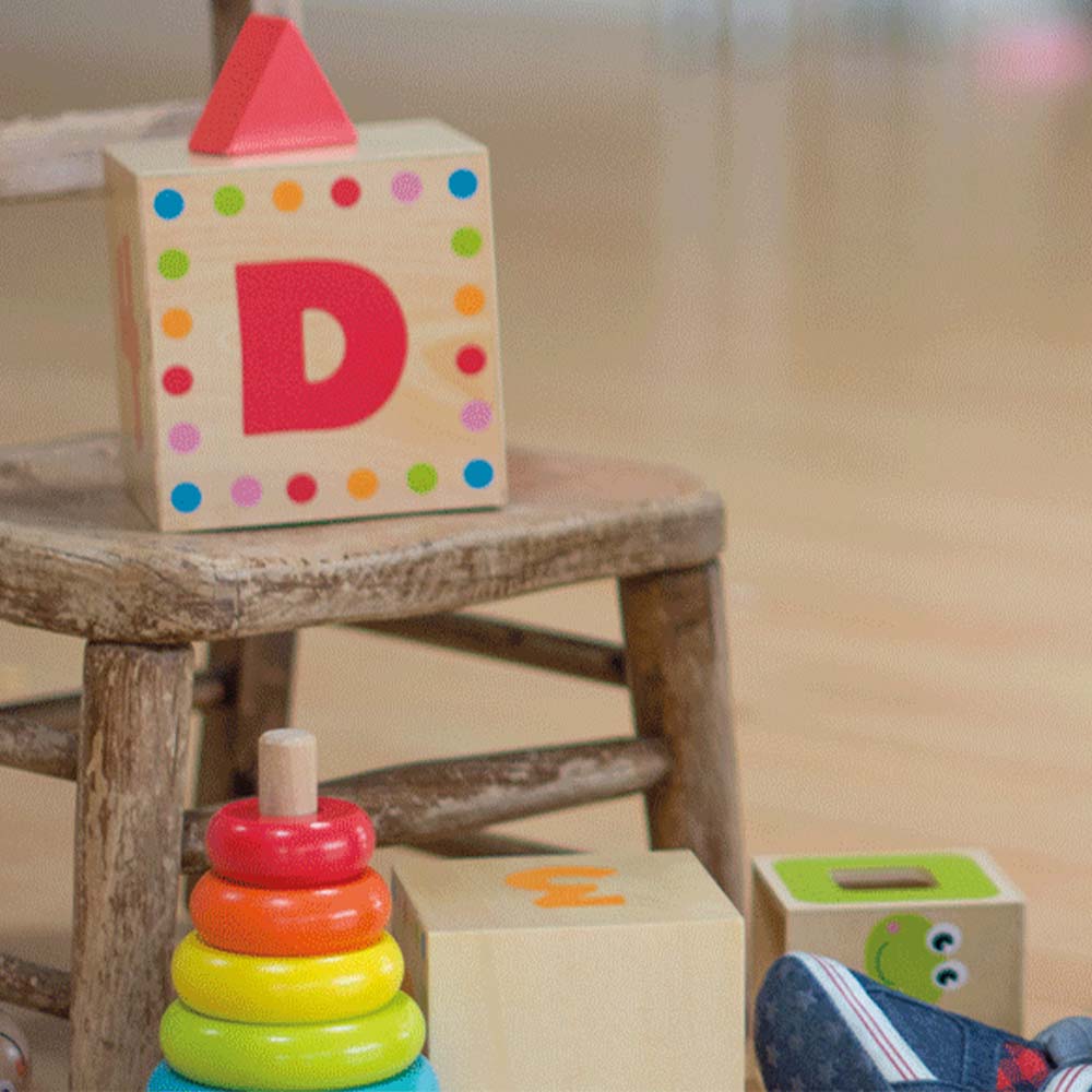 Wooden Stacking Cubes
