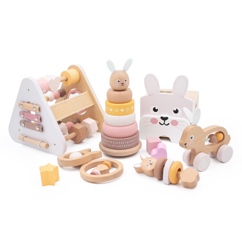 Wooden Stacking Bunny