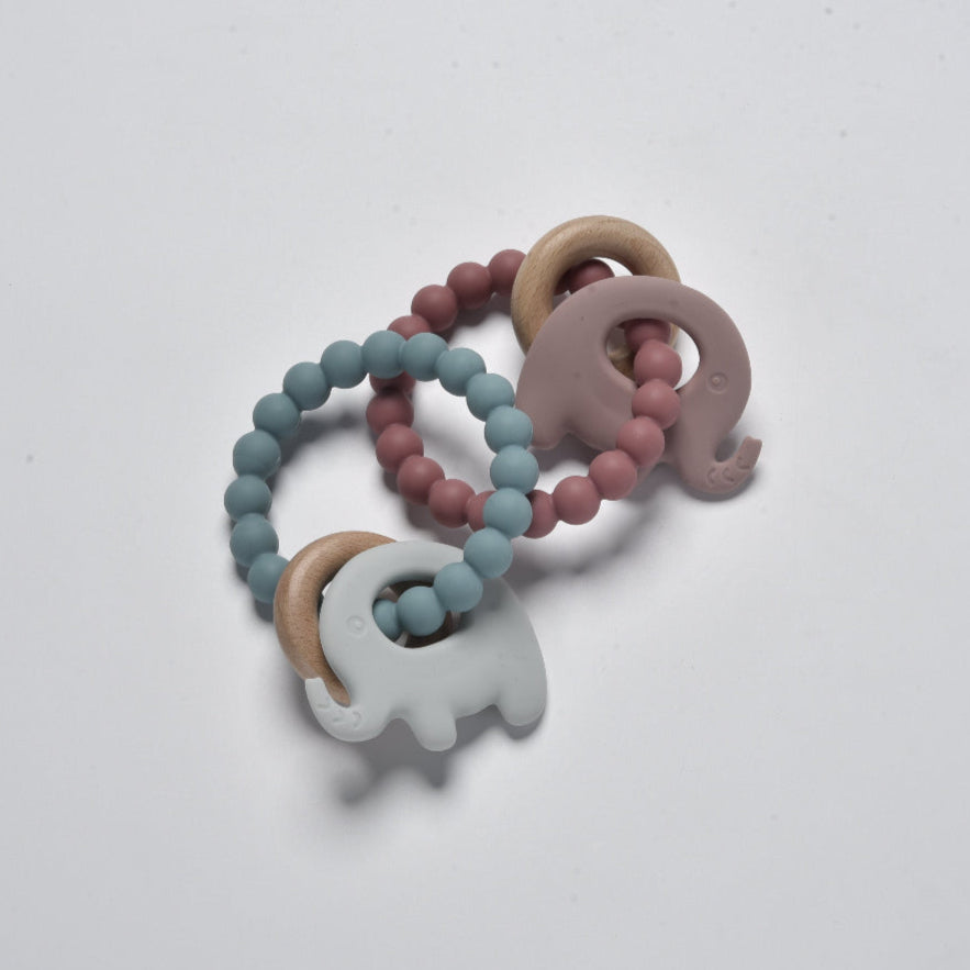 Elephant Teething Beads