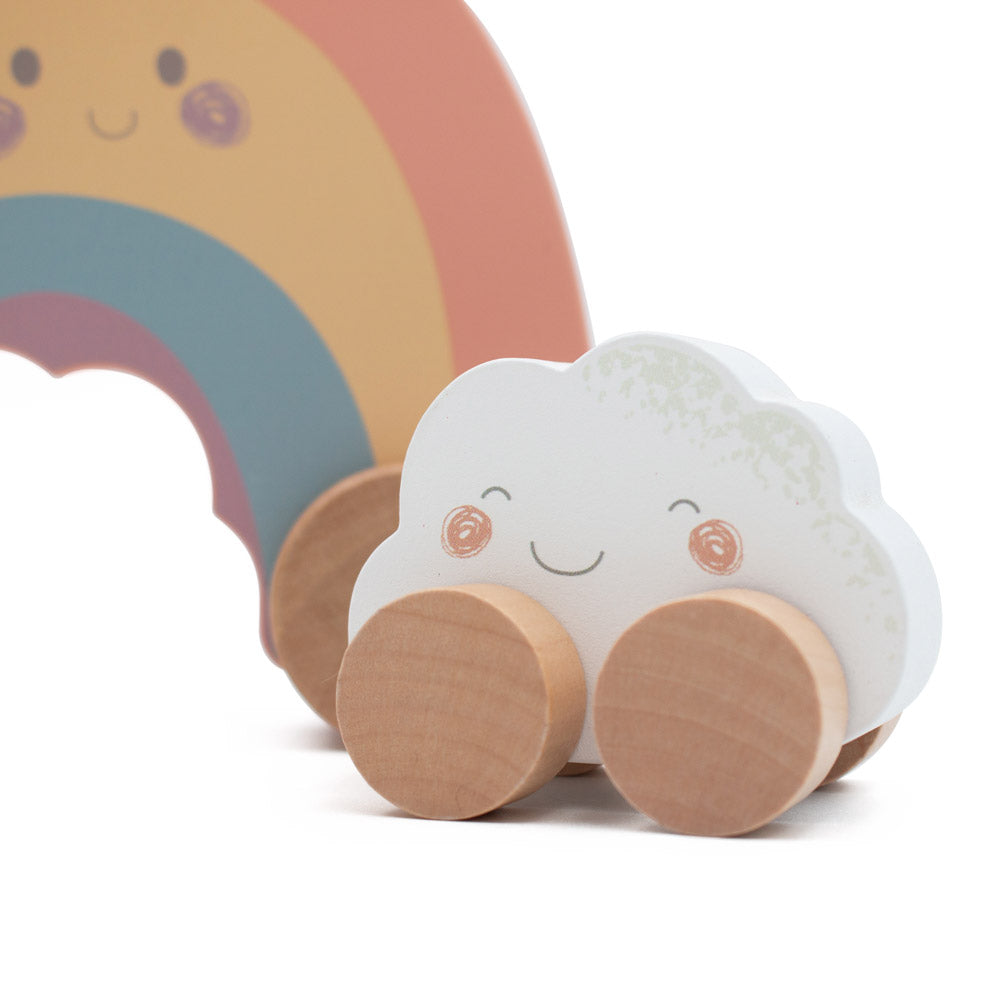 Rainbow Cloud Pull-Alongs