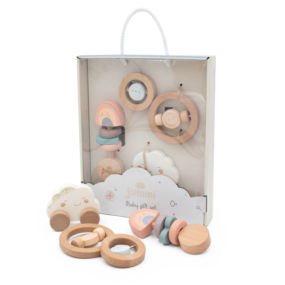 Wooden Baby Gift Set