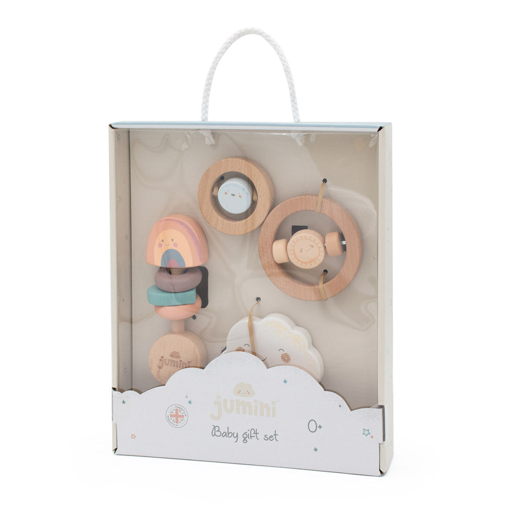 Wooden Baby Gift Set