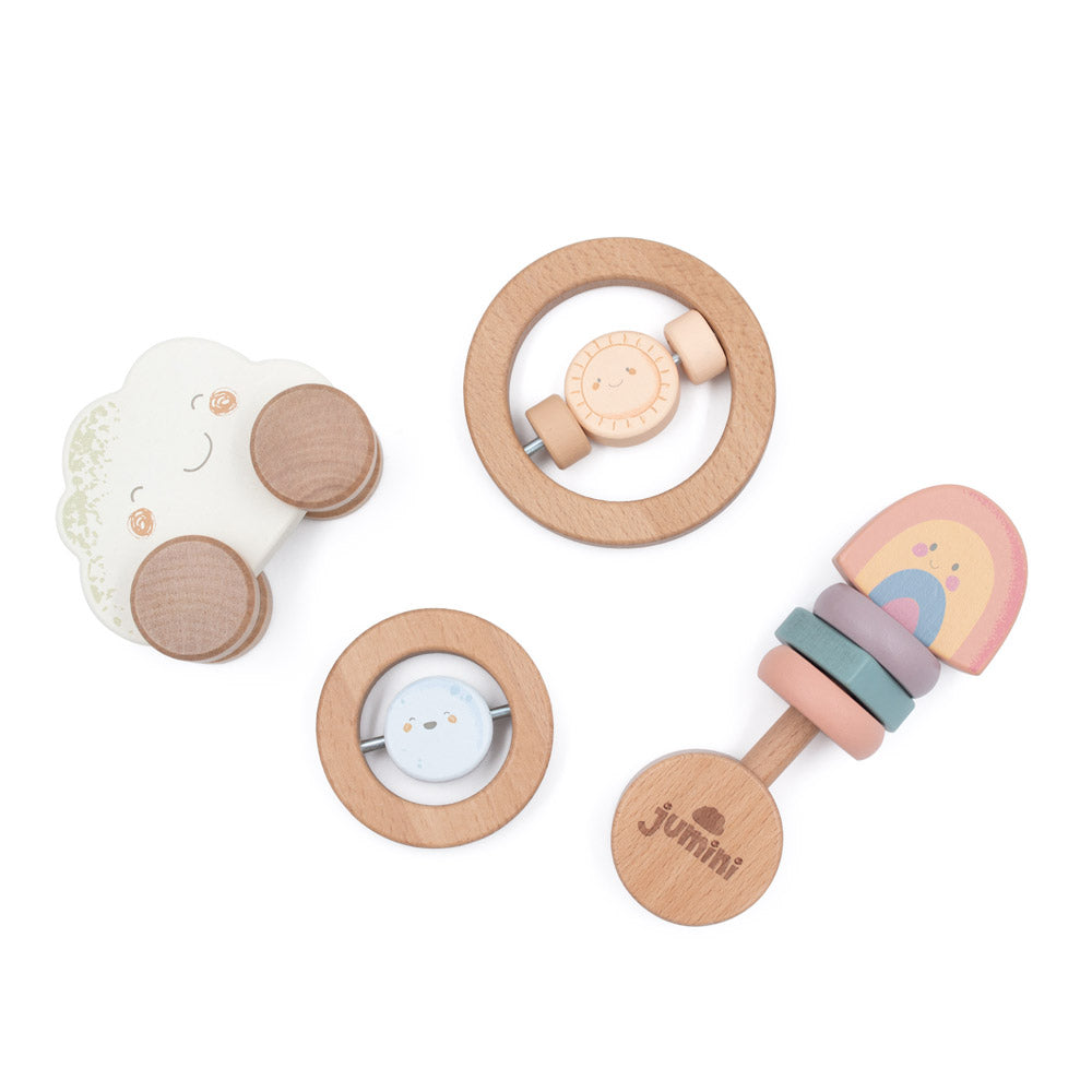 Wooden Baby Gift Set