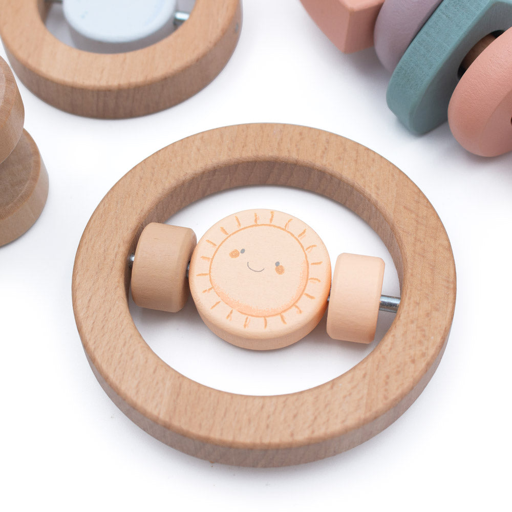 Wooden Baby Gift Set