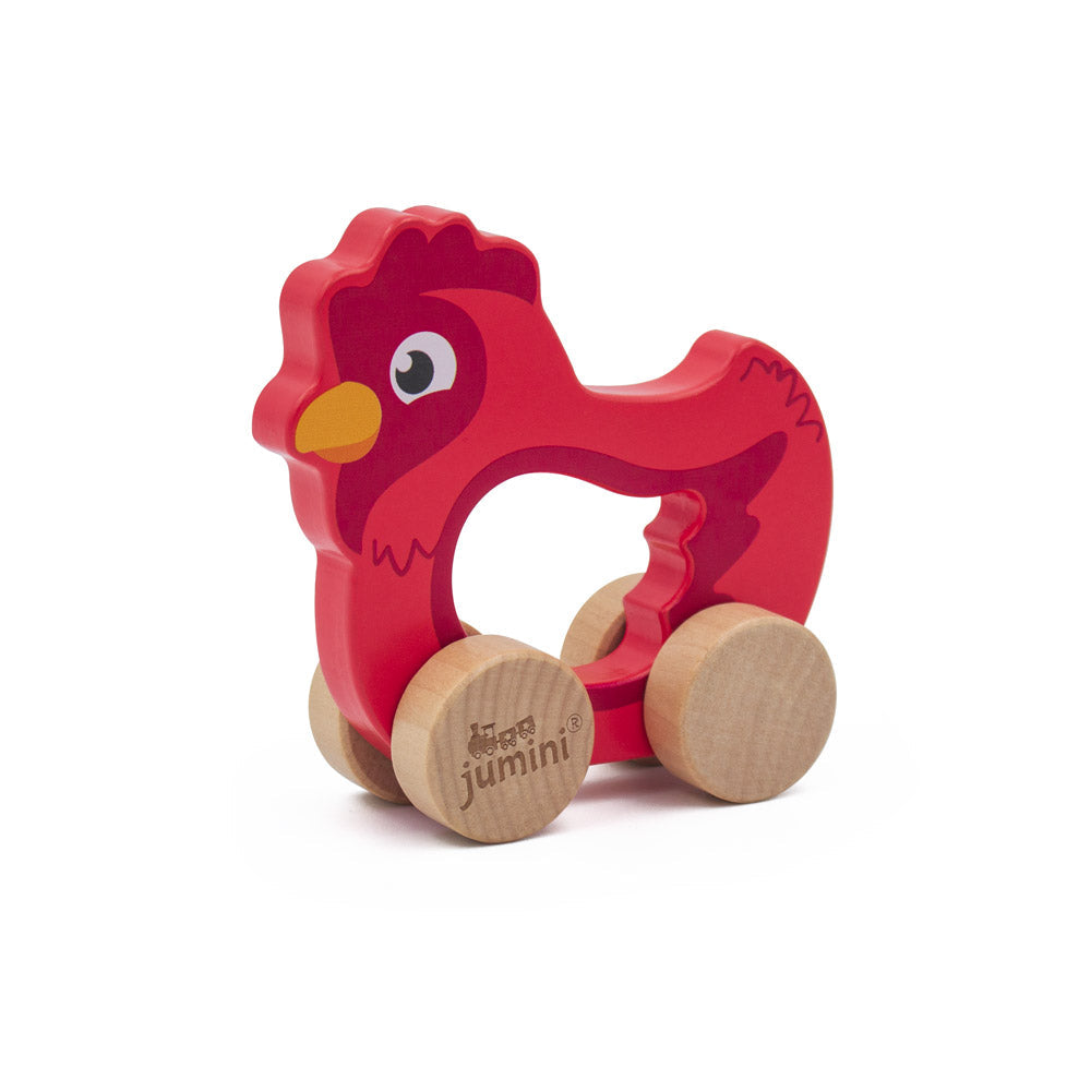 Hen Push-Along Toy