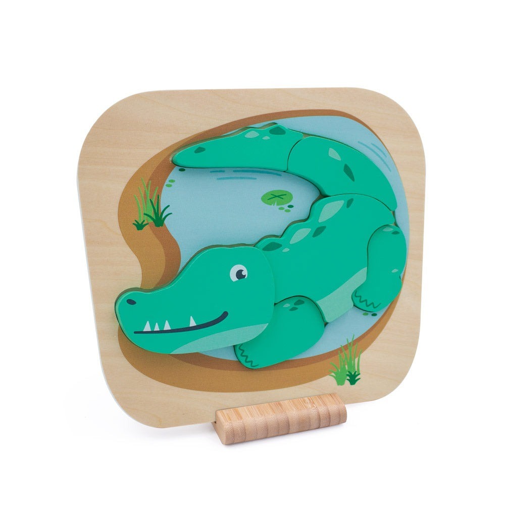 Crocodile Raised Puzzle