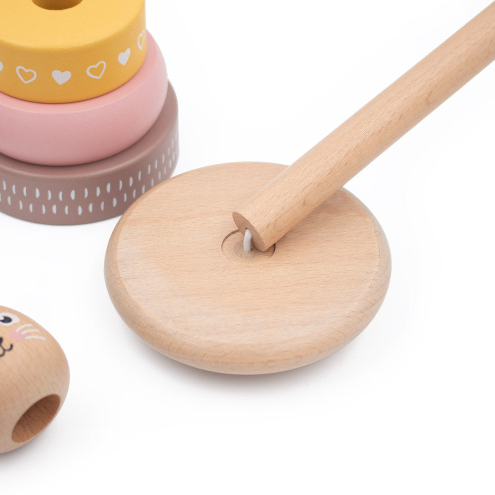 Wooden Stacking Bunny