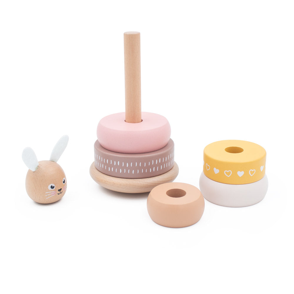 Wooden Stacking Bunny