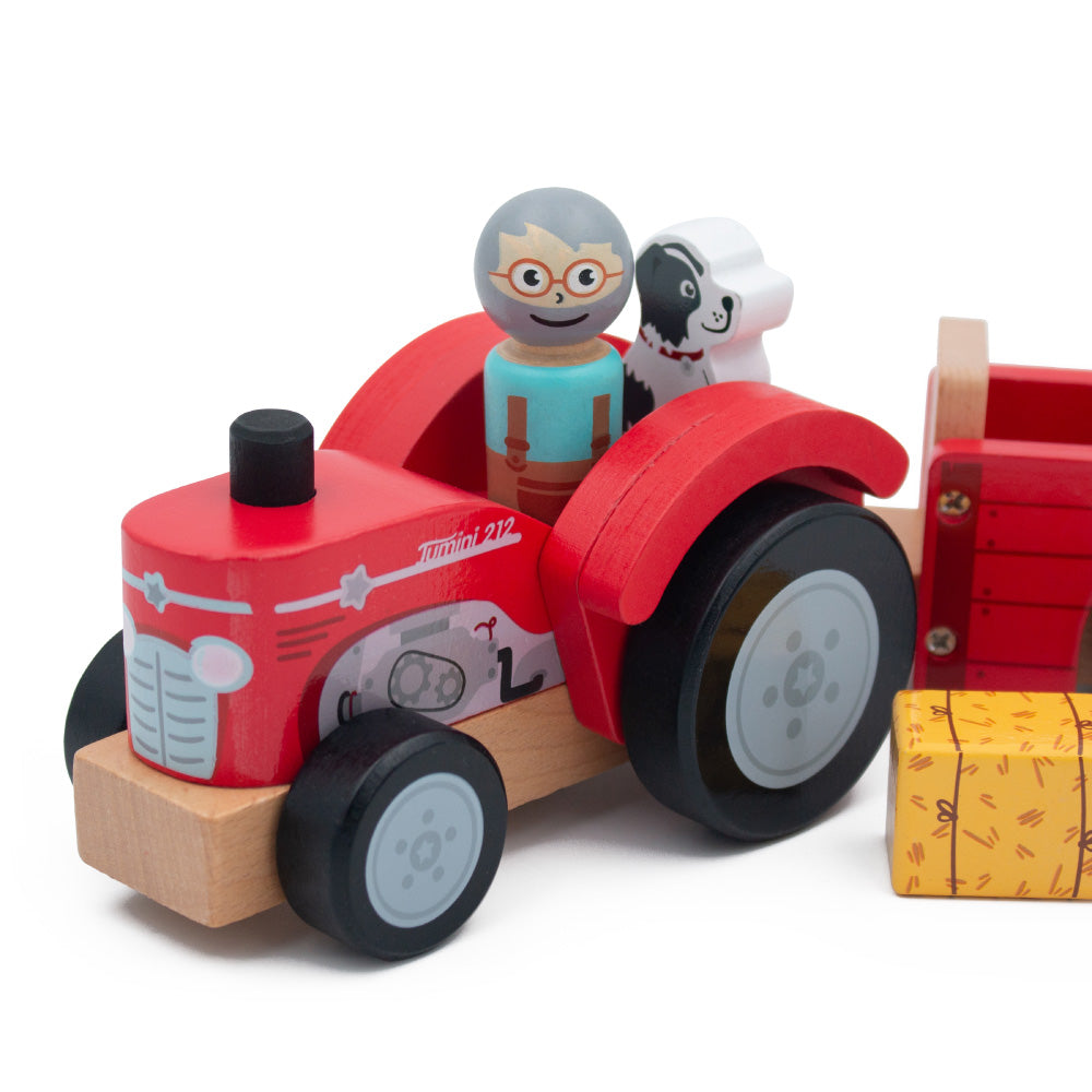 Wooden Tractor Trailer