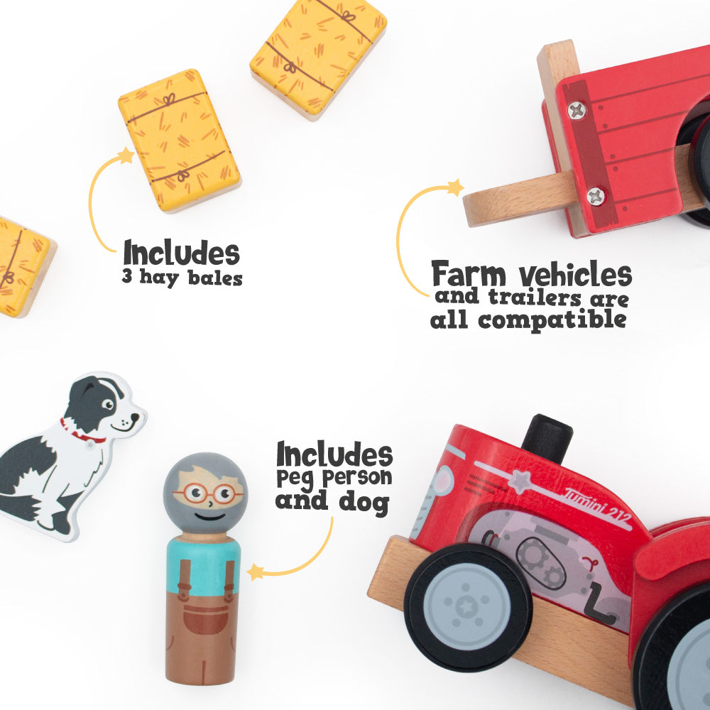 Wooden Tractor Trailer