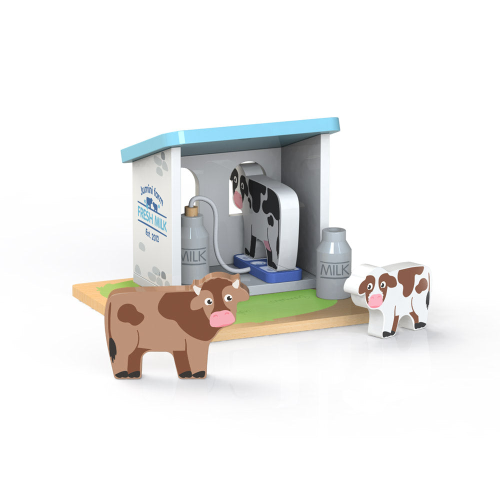 Wooden Milking Parlour