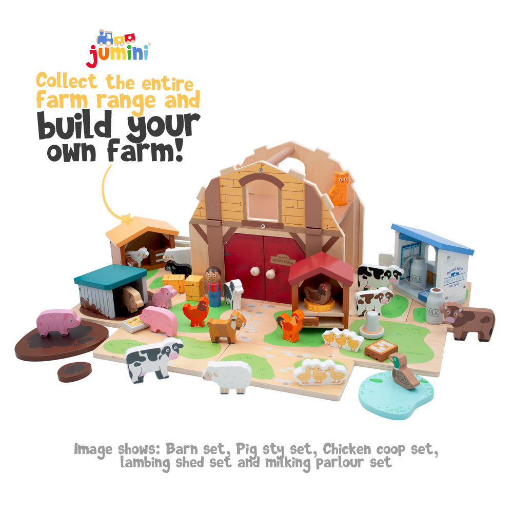 Wooden Milking Parlour