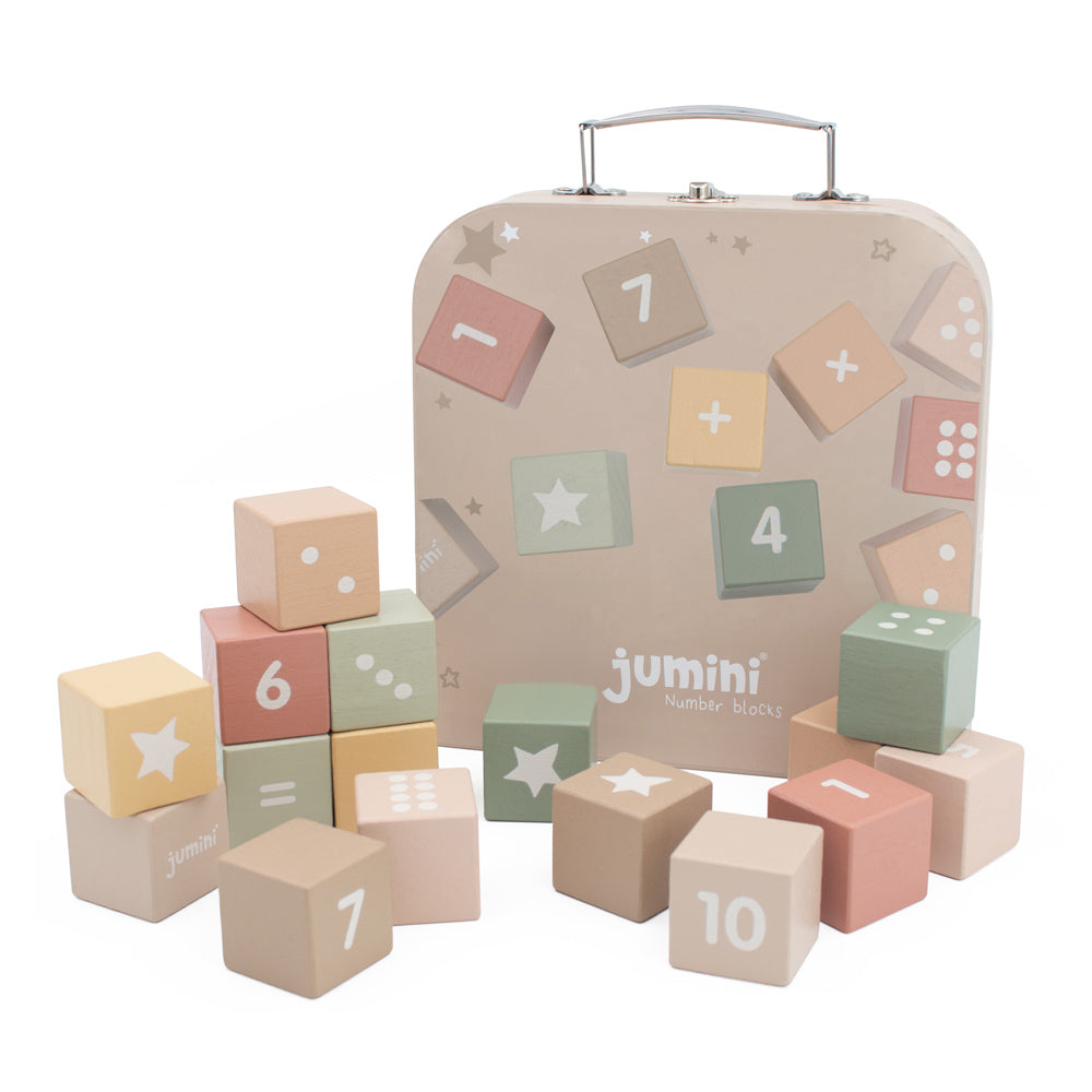 Wooden Number Blocks