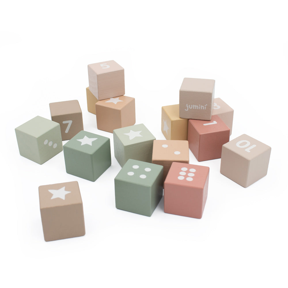 Wooden Number Blocks