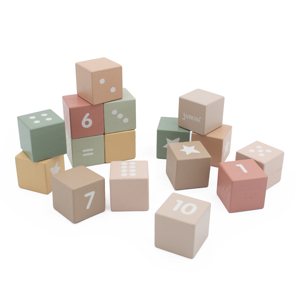 Wooden Number Blocks
