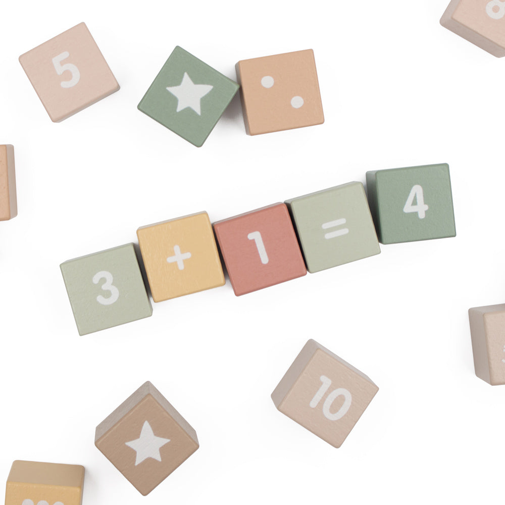 Wooden Number Blocks