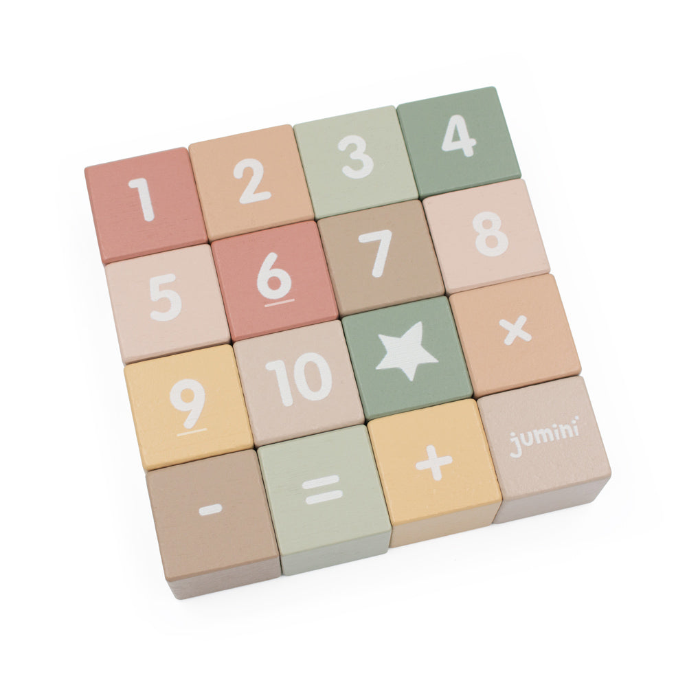 Wooden Number Blocks