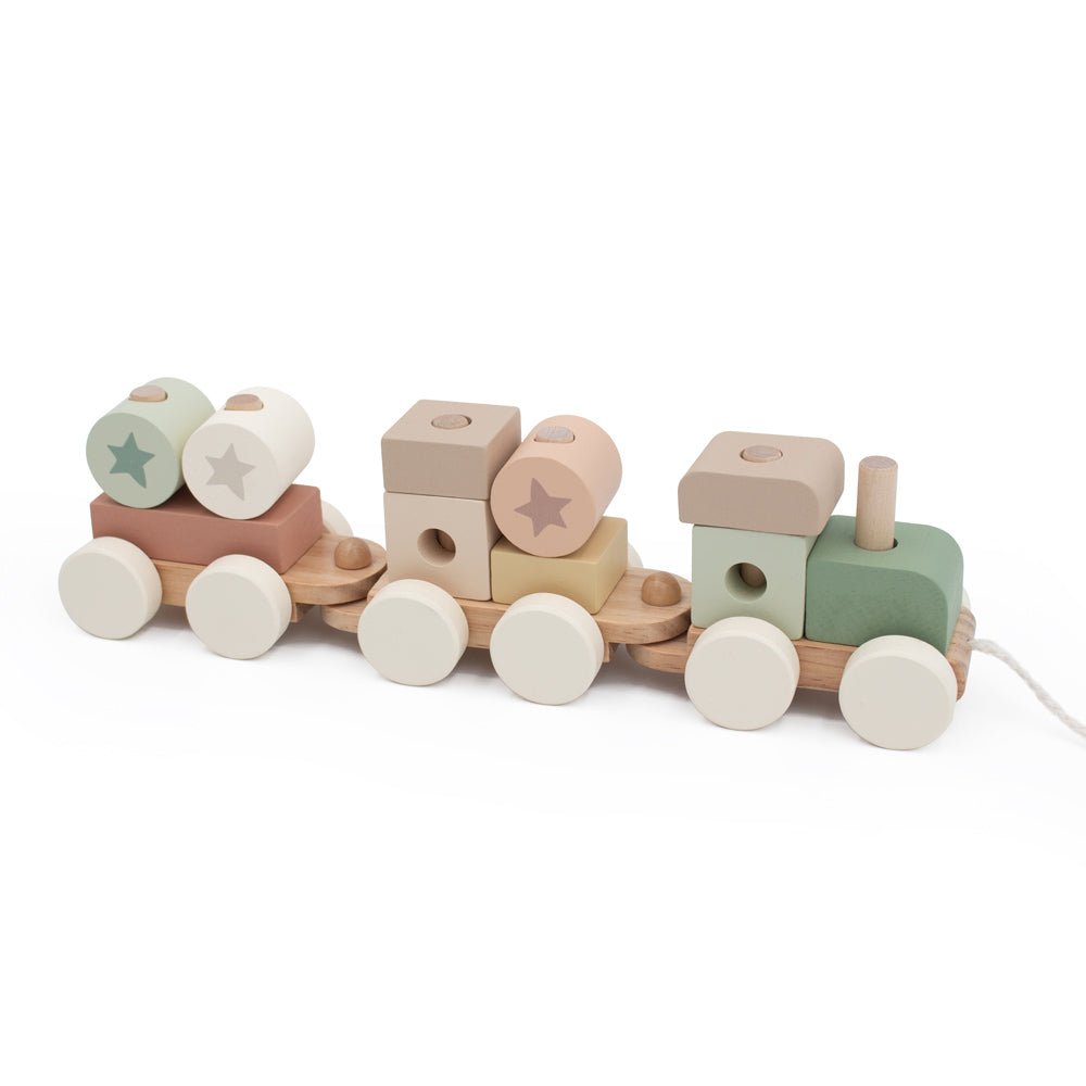 Wooden Stacking Train