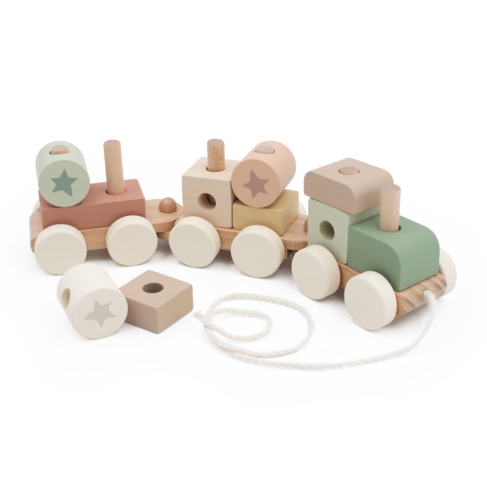 Wooden Stacking Train