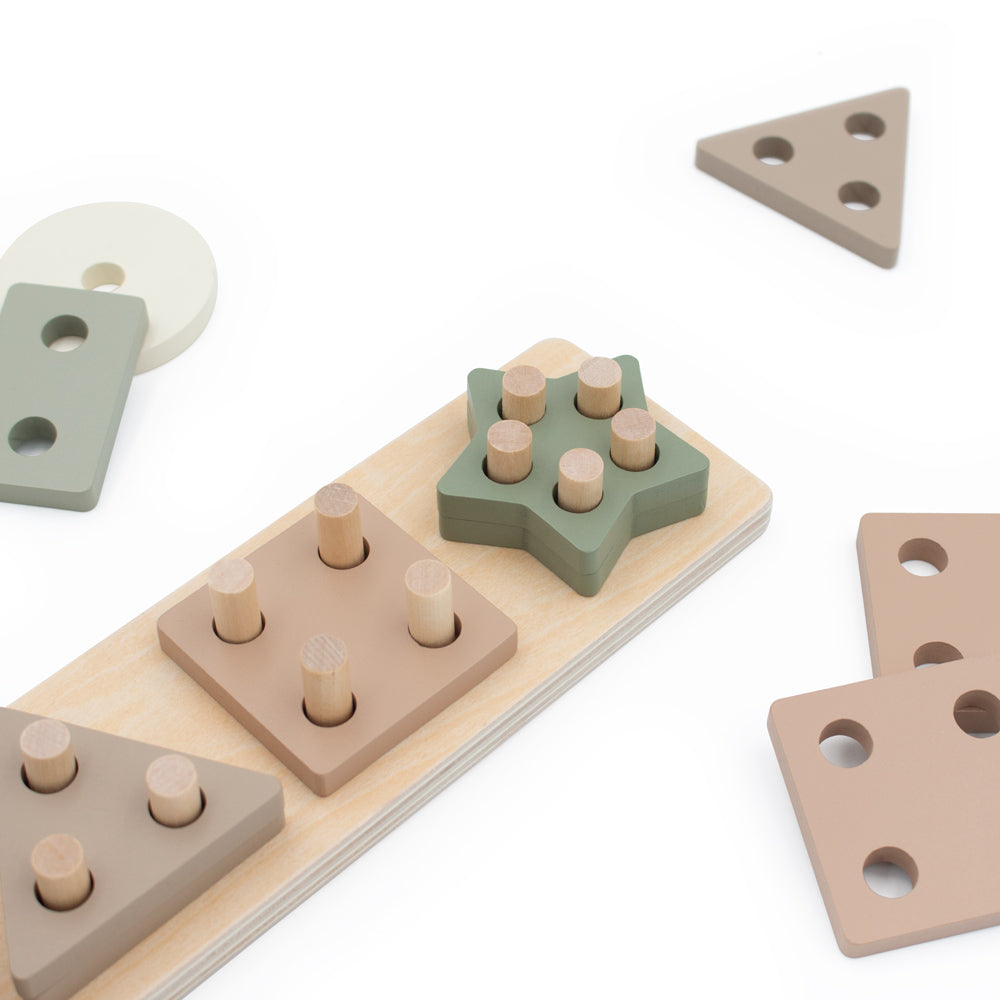 Wooden Peg Sorter