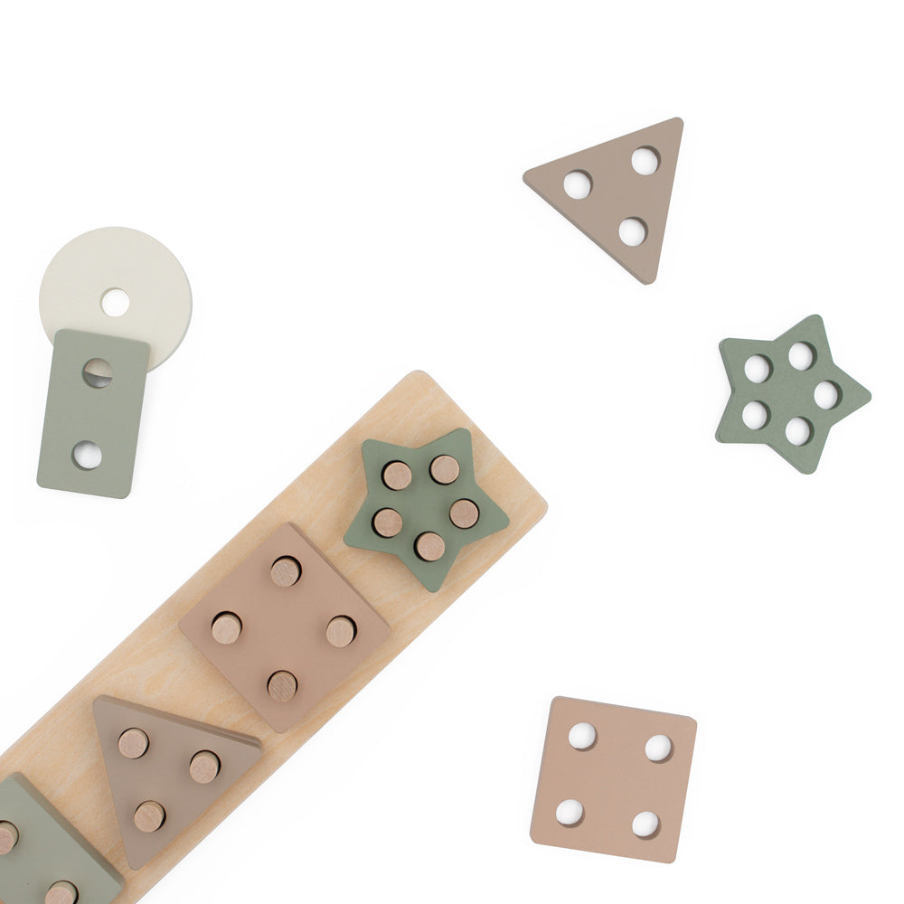 Wooden Peg Sorter