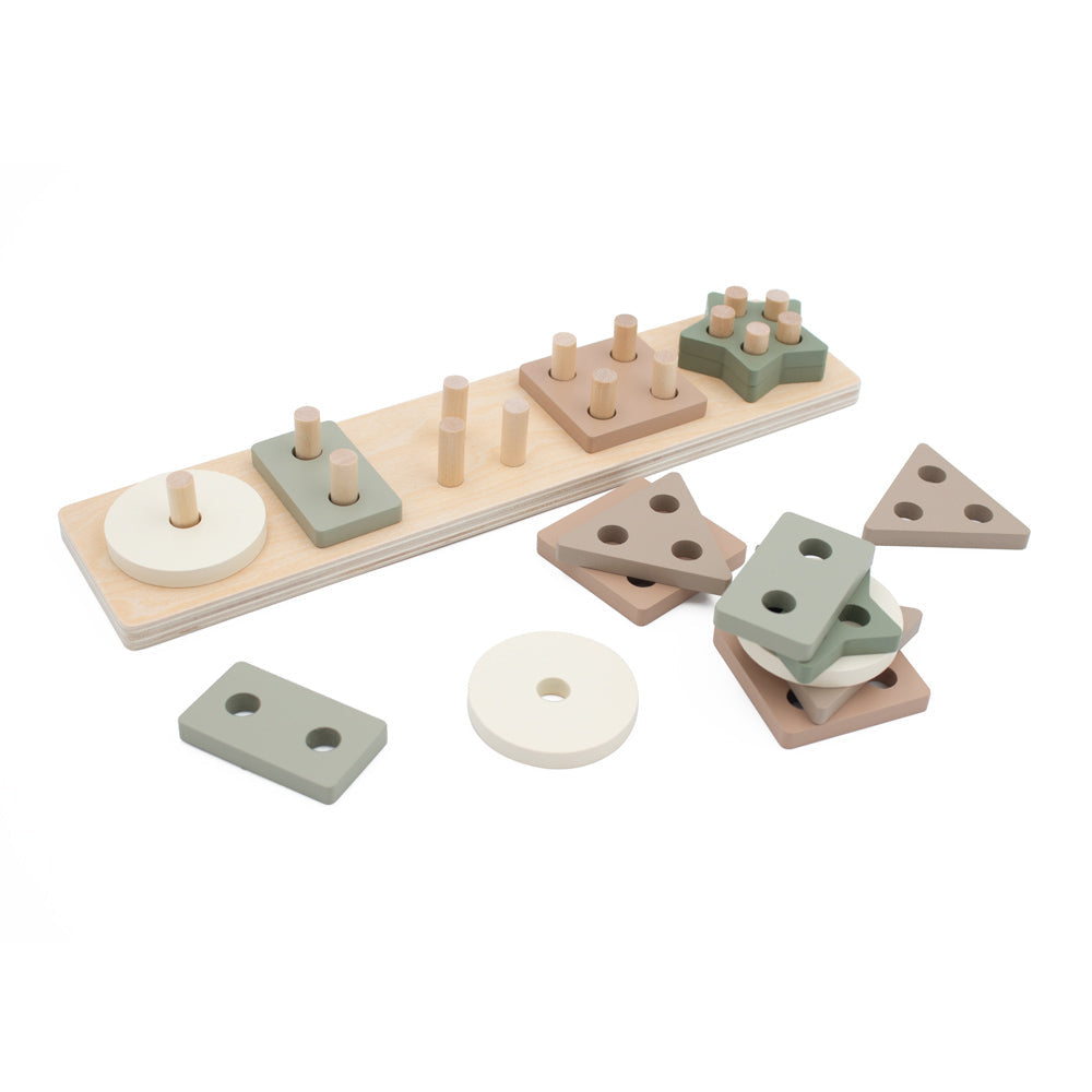 Wooden Peg Sorter