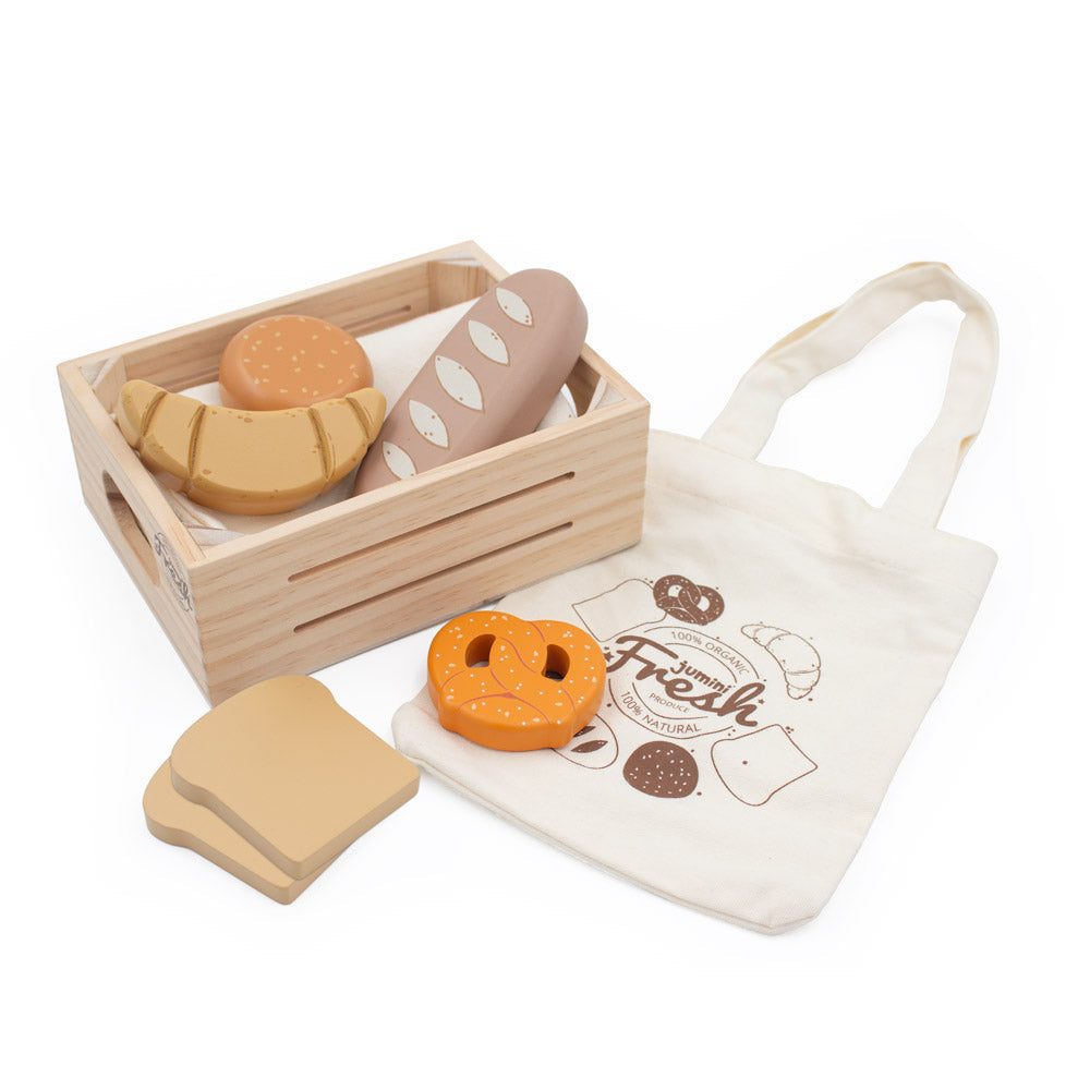 Wooden Play Food Crates