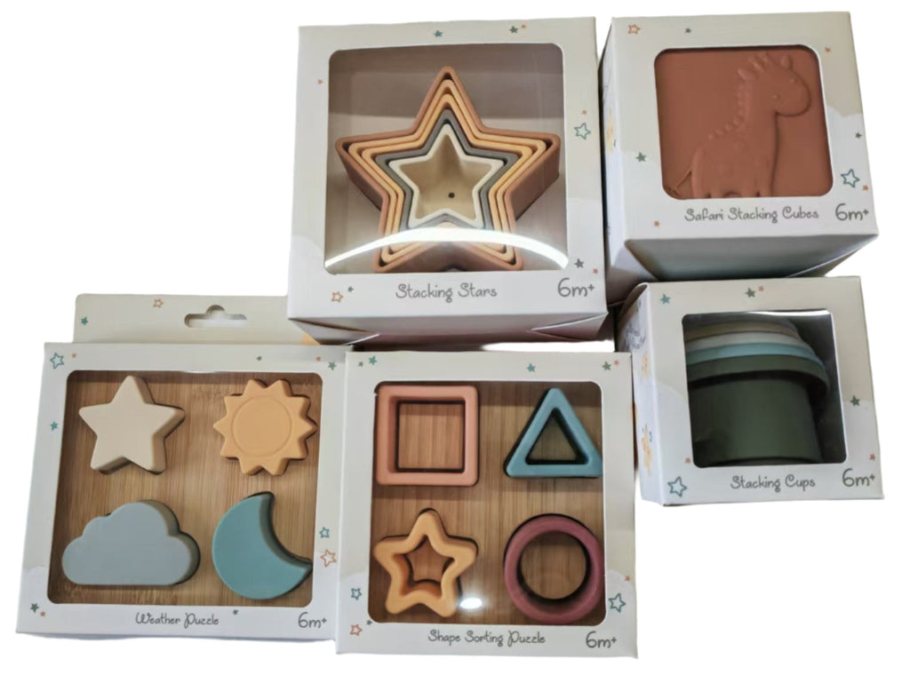 Silicone Stacking Stars